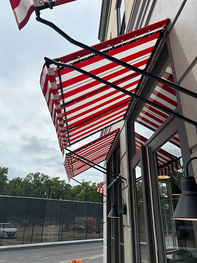 commercial metal canopy beaufort