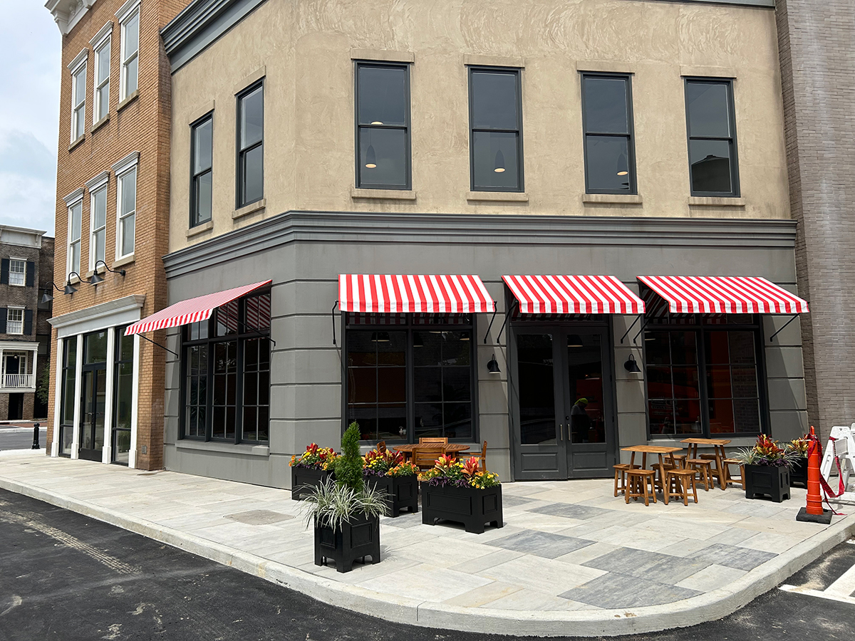 commercial metal canopy st simons island