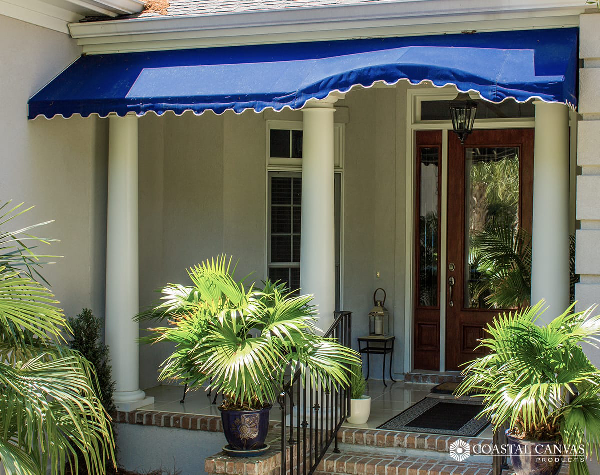 residential fabric awnings bluffton