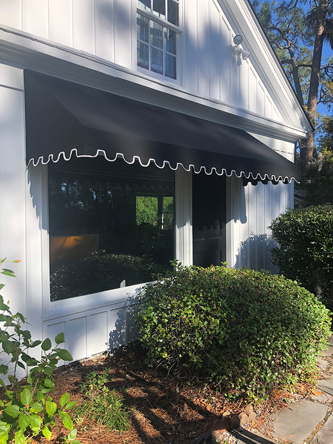 residential fabric awnings st simons island georgia