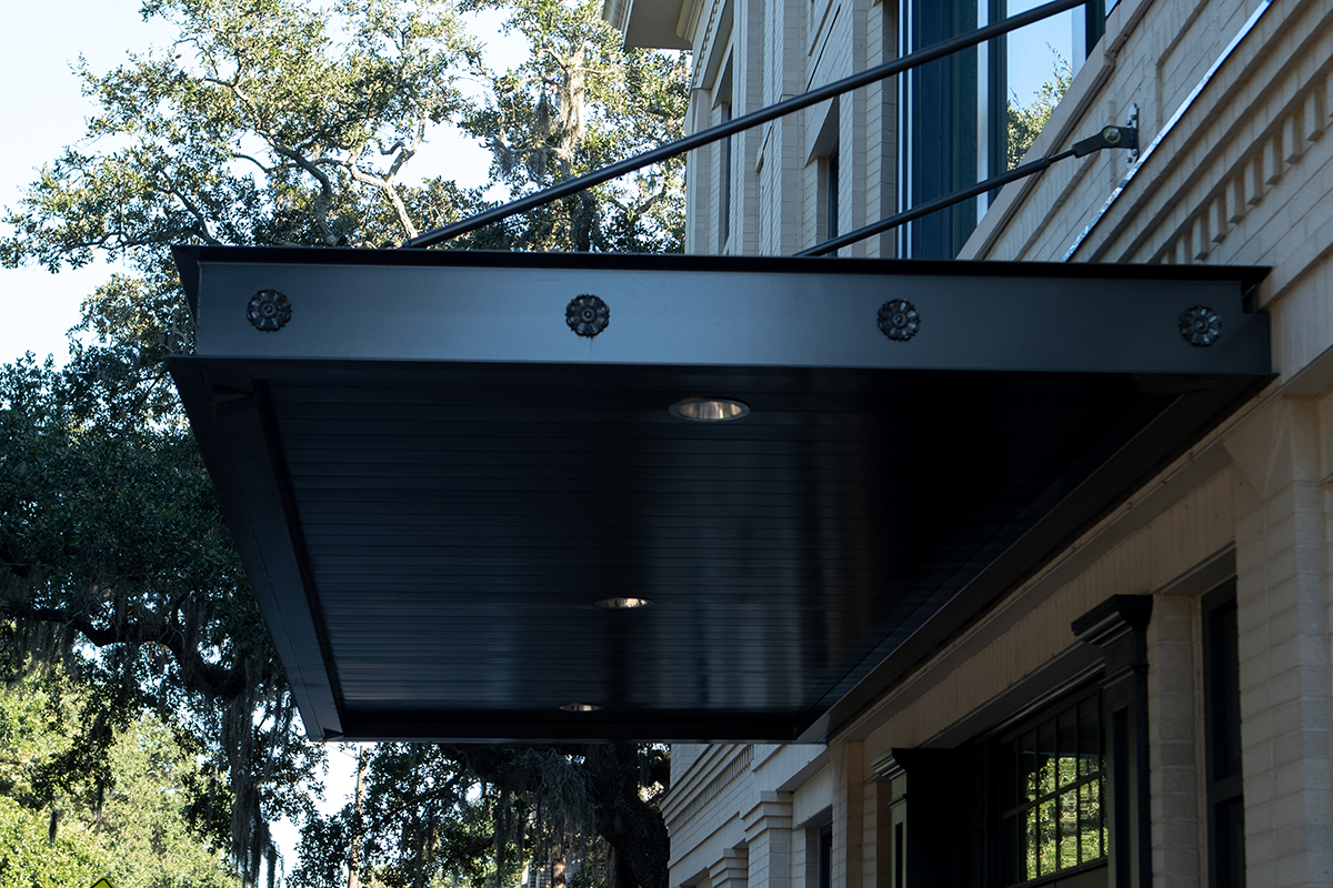 commercial metal awnings hilton head island