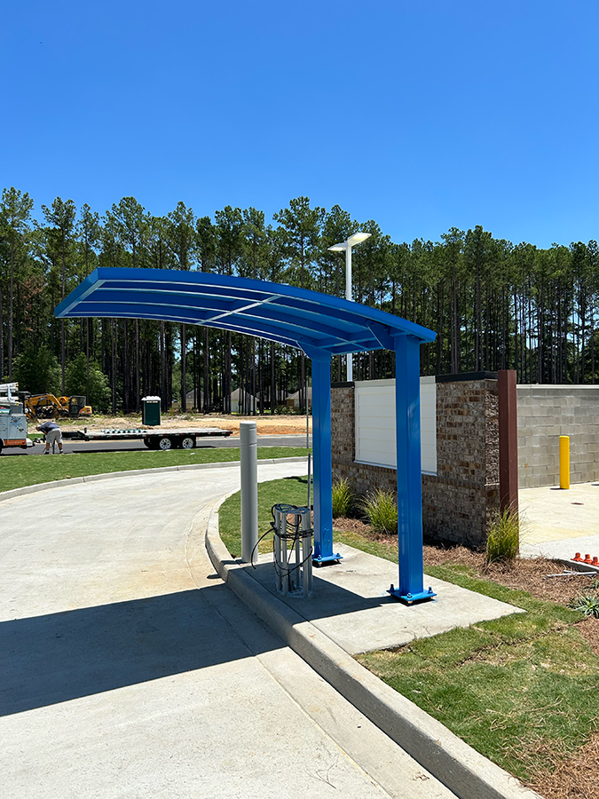 commercial metal canopy hilton head