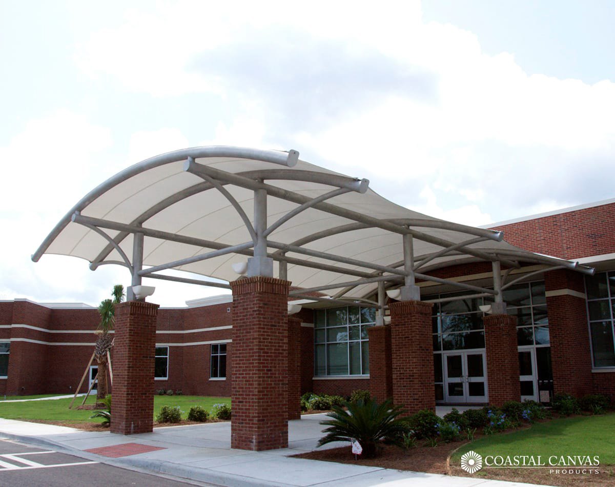 residential beaufort metal canopy