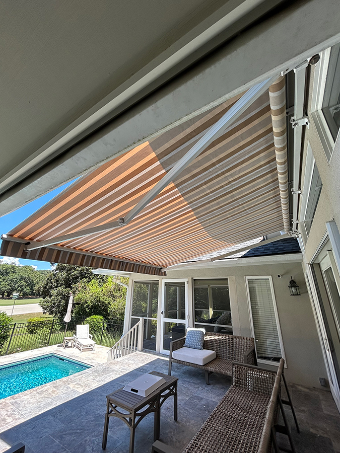 coastal canvas residential retractable awnings savannah ga