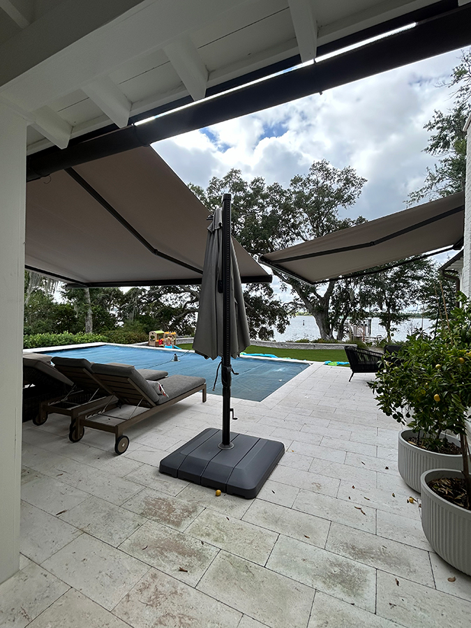 coastal canvas residential retractable awnings savannah