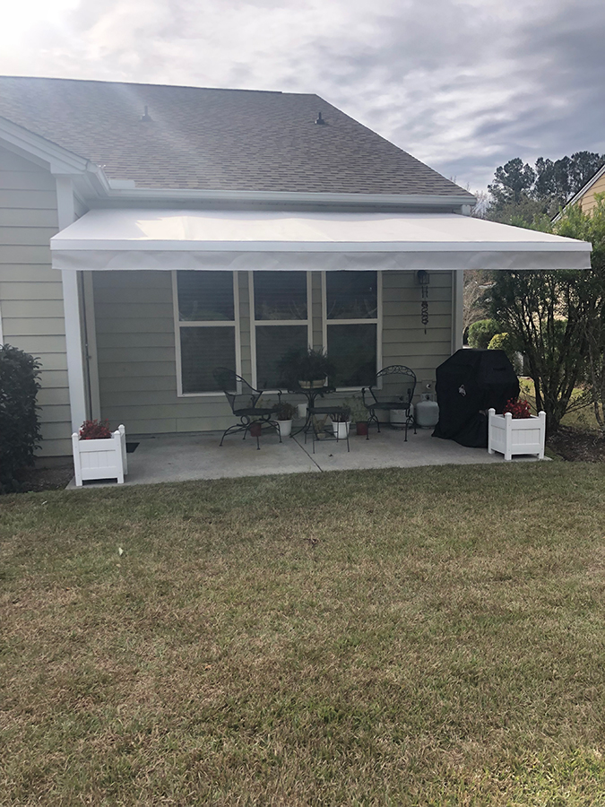 hilton head island retractable awning