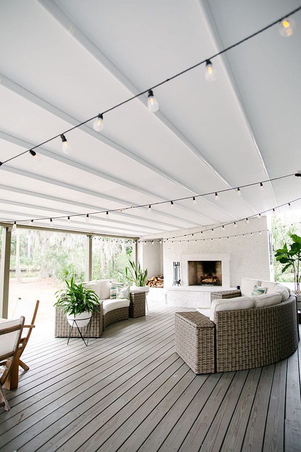 retractable roofs bluffton residential